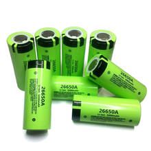 GTF 100% Original 3.7V 5000mAh Battery For Panasonic 26650A High Capacity 26650 Li-ion Rechargeable Batteries for LED flashlight 2024 - buy cheap