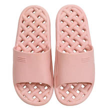 Zapatillas de Interior para mujer, chanclas suaves de PVC para el hogar, antideslizantes, para amantes del baño y masaje, de verano 2024 - compra barato