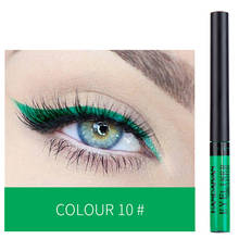 1Pc Sexy Green Matte Liquid Eyeliner Quick Dry Waterproof Eye Liner Pencil Brown Purple Color Eyeliner Cosmetic Makeup Tool Gn6 2024 - buy cheap
