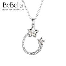 BeBella Star Pendant Necklace made with Crystrals from Swarovski fashion Jewelry For Women Girls Wedding Christmas gift 2020 2024 - buy cheap