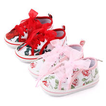 2020 New Ribbon Infant First Wlakers Princess Baby Shoes Soft Sole Baby Anti-Slip Girls Shoes 2024 - buy cheap