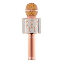 WS858 Professional Wireless Microphone Speaker Karaoke Condenser MIC Bluetooth Microphone Radio Studio Record Mic WS-858 Music 2024 - buy cheap