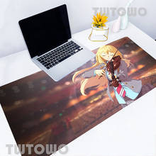 Tapete de borracha natural da arte do anime anti-deslizamento tapete casa mousepad tapete do rato do tamanho grande personalizado em abril 2024 - compre barato