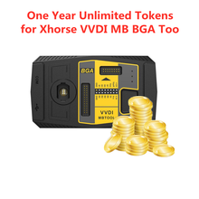 Xhorse One Year Unlimited Tokens for Xhorse VVDI MB BGA Tool for One Year Period for B-ENZ Password Calculation Unlimited Token 2024 - buy cheap