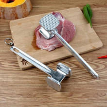 Aluminum Alloy meat Hammer steak tenderizer needle pounders for Beef Chicken bbq tool kitchen accessories 2024 - buy cheap