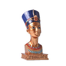 Estatueta de resina de faraó e rei egípcia, estátua de decoração para casa de egípcio, escultura antiga, mitologia colecionável 2024 - compre barato