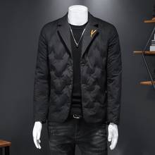 Korean New 2022 Down Jacket Men Business Casual Winter Warm 90% White Duck Down Hooded Man Coat Jaqueta Masculino Outwear M-5XL 2024 - buy cheap