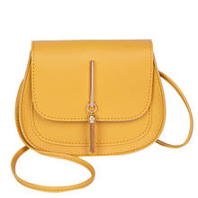 OCARDIAN Fashion Small Crossbody Bags for Women 2019 Mini PU Leather Shoulder Messenger Bag for Girl Yellow Bolsas Ladies Purse 2024 - buy cheap