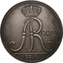 Poland 1697-1733 COIN COPY  44mm 2024 - buy cheap