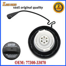 O tampão de enchimento do gás do tanque de combustível do carro cobre o conjunto amarrado 77300-33070 apto para toyota sequoia sienna camry corolla lexus es300 es330 2024 - compre barato