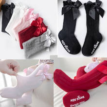 kids socks toddler girl fall clothes knitted  knee high socks baby toddler girl fall clothes cheap stuff Toddlers Girls Big Bow 2024 - buy cheap