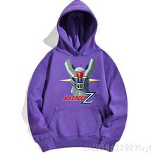 Mazinger Z Japanese Anime Women Men Hoodies  Woman Hoodie Sweatshirt Crewneck Spring Pullovers Harajuku Streetwear 2024 - buy cheap