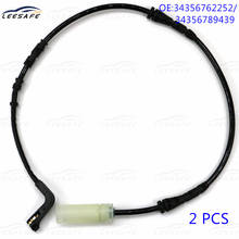 Sensor de pastilha de freio dianteiro 34356762252 34356789439, 2 peças, para bmw e81 e87 e88 e90 e92 320 325 318 120, sensor de desgaste e aviso 2024 - compre barato