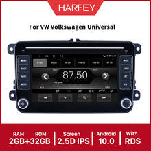 Harfey Android 10.0 API29 7" car Multimedia Car Radio For Universal VW SEAT LEON Golf Passat b5 b6 CC Sharan Polo Skoda Magotan 2024 - buy cheap