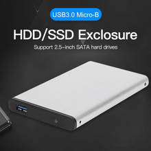 Caja de disco duro externo USB 2,5 para ordenador portátil, carcasa móvil de 3,0 pulgadas, compatible con 10TB, HDD, SSD 2024 - compra barato