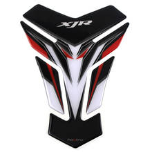 Новая 3D защитная накладка на бак мотоцикла Наклейка Наклейки чехол для Yamaha XJR400 XJR1300 XJR1200 XJR 400 танк с логотипом XJR 2024 - купить недорого