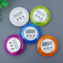 5 cores digital magnético lcd cronômetro temporizador cozinha corrida alarme relógio de parada cozinha cozinhar temporizador cronômetro 2024 - compre barato