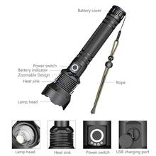 Newest Brightest flashlight xhp70.2 most powerful flashlight xhp90.2 18650 usb torch xhp50 lantern 18650 hunting lamp hand light 2024 - buy cheap
