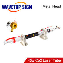 WaveTopSign Co2 Glass Laser Tube 720mm 40W Glass Laser Lamp for CO2 Laser Engraving Cutting Machine 2024 - buy cheap