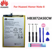 Batería de repuesto Original Hua wei HB3872A5ECW para Huawei Honor Note8 Note 8 EDI-AL10 batería de teléfono auténtica 4500mAh 2024 - compra barato