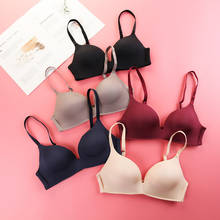 Seamless Women Push Up Bra Intimates Lingerie Wireless Bra Sexy Gather Adjustable Women's Bra Solid Color 2024 - buy cheap