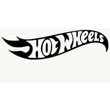 Клейкая забавная Автомобильная наклейка Hot Wheels для грузовика окна бампера автомобиля SUV двери Виниловая наклейка для мотоцикла KK 20*8 см 2024 - купить недорого