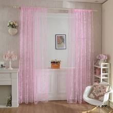 High Quality Tulle Curtains for the Kitchen Living Room Butterfly Sheer Curtains Tulle Windows Drapes Window Screen 100x200cm 2024 - buy cheap