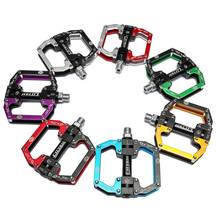 WolFAce Flat Bike Pedals MTB Road 3 Sealed Bearings Bicycle Pedals Mountain Bike Pedals Wide Platform  Accessories Part 2024 - buy cheap