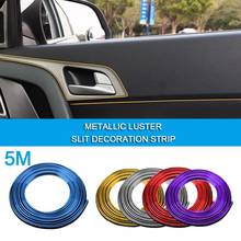 5M Car Styling Interior Decoration Strips Moulding Trim Dashboard Door Edge Universal For Cars Auto Accessories In Car-styling 2024 - buy cheap