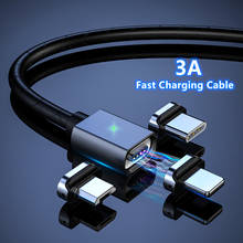 Magnetic iphone Charger Cable Micro Type C fast Charger Magnet USB cable data cord for iPhone 11 Pro Xs Max Huawei xiaomi 2024 - buy cheap