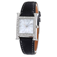 2020 Модные кварцевые часы для женщин Роскошные женские квадратные часы минималистичные аналоговые кварцевые женские часы relojes mujer 2024 - купить недорого