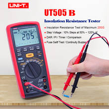 UNI-T UT505B Handheld Insulation Resistance Tester;True RMS Digital Multimeter DC AC volt Ohm meter;1KV Megohmmeter Data Storage 2024 - buy cheap