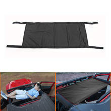 Chuang qian carro telhado resto cama rede para jeep wrangler yj, tj, jk & jku ilimitado (preto) 2024 - compre barato