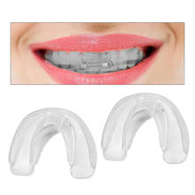 2 pces retentor cintas, dentes adultos que endireitam o aparelho do retentor, protetor da boca para dentes de moedura 2024 - compre barato
