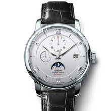 Switzerland Luxury Brand LOBINNI Men Watches Seagull Automatic Mechanical Men's Clock Sapphire Moon Phase 50M Waterproof L686020 2024 - buy cheap