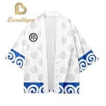 Anime Gintama Cosplay Costumes Sakata Gintoki Cosplay Kimono Halloween Carnival Party Silver Soul 2024 - buy cheap