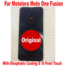 Original New Working LCD Display Touch Panel Screen Digitizer Assembly Glass Sensor Phone Pantalla For Motorola Moto One Fusion 2024 - buy cheap