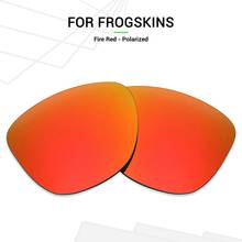 Mryok Anti-Scratch POLARIZED Replacement Lenses for Oakley Frogskins Sunglasses Fire Red 2024 - buy cheap