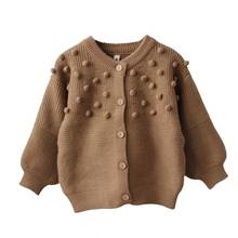 2020 outono inverno das crianças suéteres camisolas da menina do bebê cardigan camisola de natal 2024 - compre barato
