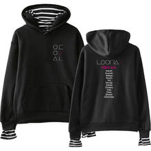 LOONA The Same Style Sweatshirt Hoodies Women Men Cotton Long Sleeve Sweatshirts Hoodie Plus Size S-2XL Jacket Coat Kpop Clothes 2024 - buy cheap