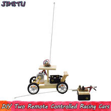 1 Set RC Car Models Assembled Toys Creative Racing Vehicle Model Kits Assembly Experiment Toy for Boy DIY Study Education Kit 2024 - buy cheap