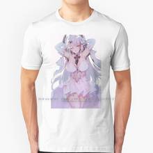 Camiseta Azur Lane - Prinz Eugen 100% de algodón puro, camisa Azur Lane Atago Takao, empresa, illustrous Bismarck Tirpitz Taihou, impresionante 2024 - compra barato