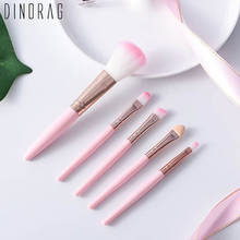 Dinorag 5 Pcs Makeup Brush For Beginners Soft Make Up Brushes Foundation Powder Blush Eyeshadow Cosmetic Makeup Tools 2024 - buy cheap