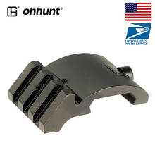 ohhunt 3 Slot Ultra Low Profile Offset Picatinny Rail Mount Accessory For AR 15 Tactical Rifle Red Dot Magnifier Flashlights 2024 - buy cheap