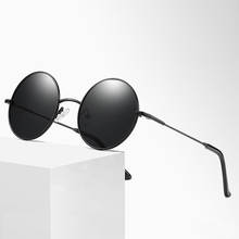Ellen Buty Brand Design Fashion Women Sunglasses Polarized Luxury Round Alloy Female Sun Glasses uv Driver Driving Men Glasses 2024 - buy cheap