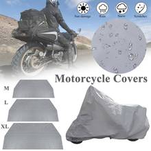 Motorcycle Cover PEVA Universal Outdoor UV Protector Dustproof Waterproof Cover For Motorcycle Street Bike M L XL 2024 - buy cheap