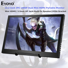 Eyoyo Em13f 13 3 Ips Portable Monitor Mini Hdmi Laptop Gaming Screen Fhd 19x1080 Pc Lcd Display For Ps4 Xbox Raspberry Pi Wiiu Buy Cheap In An Online Store With Delivery Price