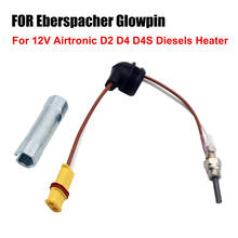 12V / 24V For Eberspacher Glowpin Glow Pin Plug Ceramic 1000-8000KVA For Airtronic D2 D4 D4S Diesels Heater With Wrench 2024 - buy cheap