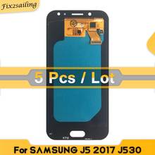 5 Pcs/lot AMOLED LCD For Samsung Galaxy J5 2017 J530 SM-J530F J530M LCD Display Touch Screen Digitizer Assembly Adjustable 2024 - buy cheap