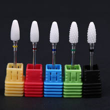 1pcs Ceramic Nail Drill Bit(XFine+Fine+Medium+Coarse+XCoarse) Bit 3/32" 5 Styles Nail  Bits For Electric Drill Nail Accessoires 2024 - buy cheap